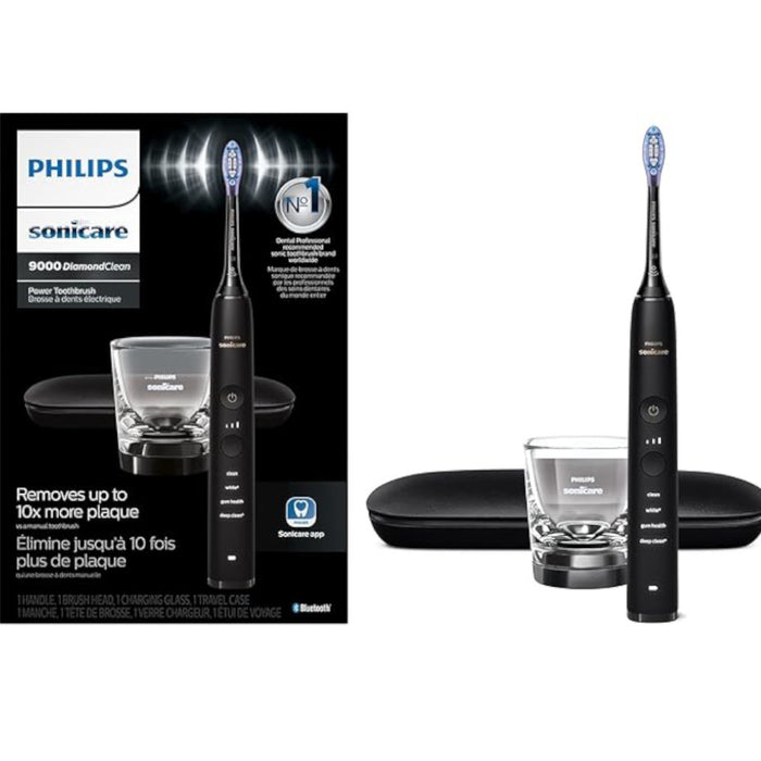 PHILIPS HX9911/75 Sonicare Diamond Clean 9000 Rechargeable Electric Toothbrush in Black