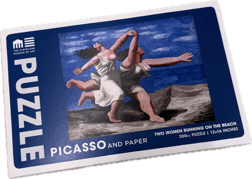 Picasso and Paper Two Women Running on the Beach 300pc Puzzle