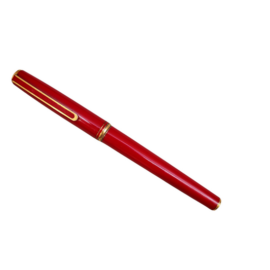 PILOT PEN-FOUNTAIN/RED/GOLD/14K