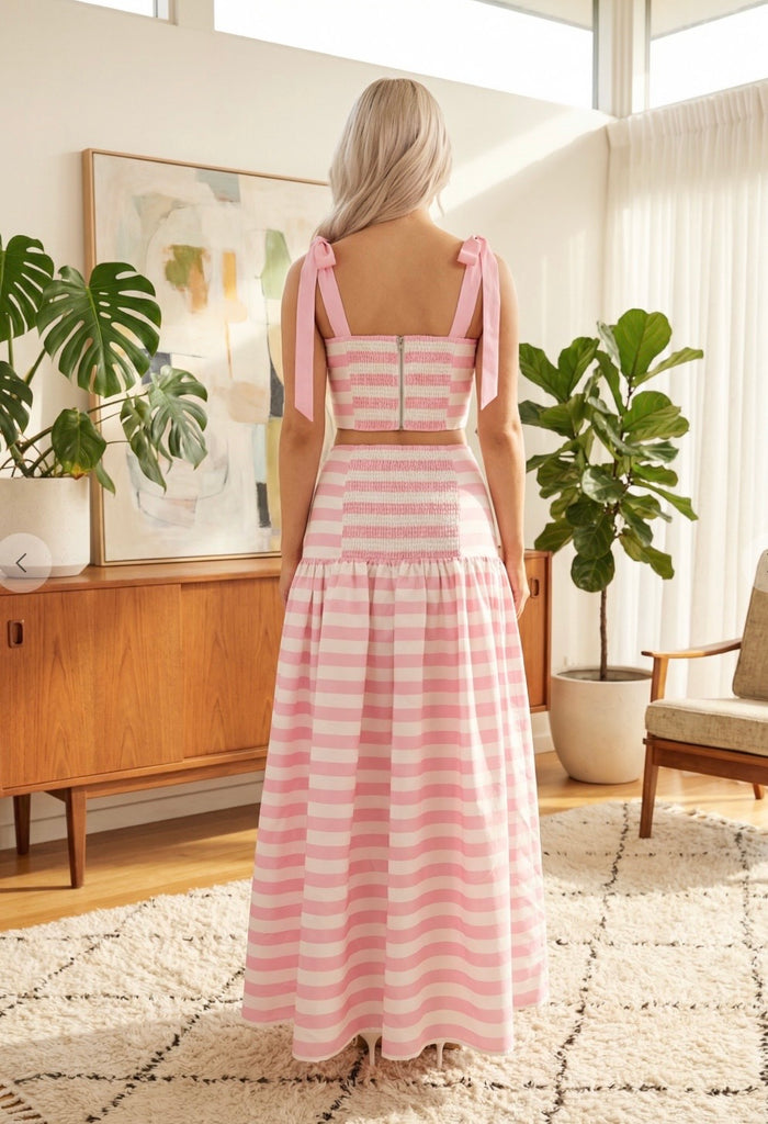 Pink Sands Stripe Set