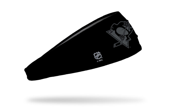 Pittsburgh Penguins: Gray Logo Big Bang Lite Headband - View 2