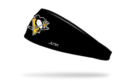 Pittsburgh Penguins: Logo Black Big Bang Lite Headband - View 1