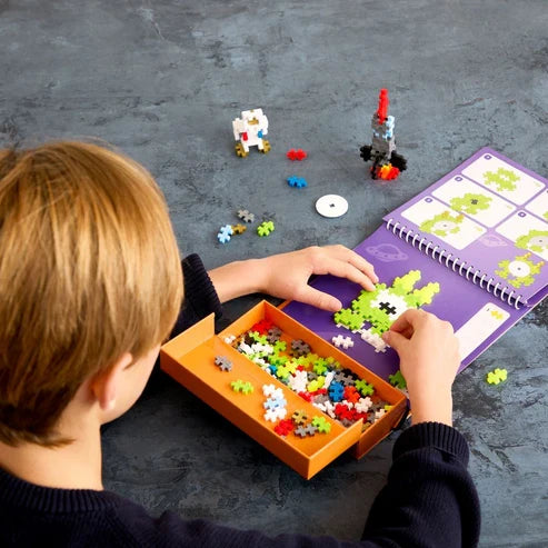 Plus Plus Puzzle By Number Activity Pad - Space - 125 Piece