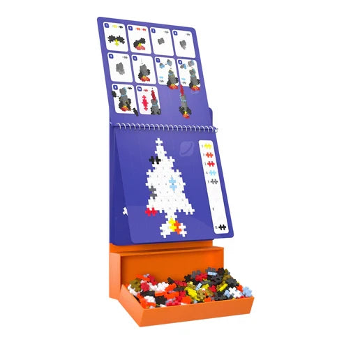 Plus Plus Puzzle By Number Activity Pad - Space - 125 Piece