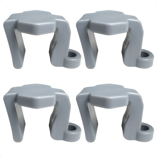 Pontoon Fender Clips for 1" - 1-1/4" Square Rails, 4-Pack - FO4685 - Five Oceans