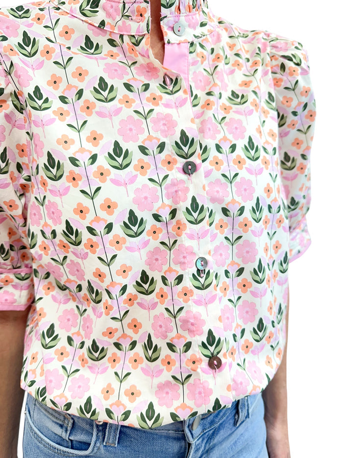 Poppy Floral Top