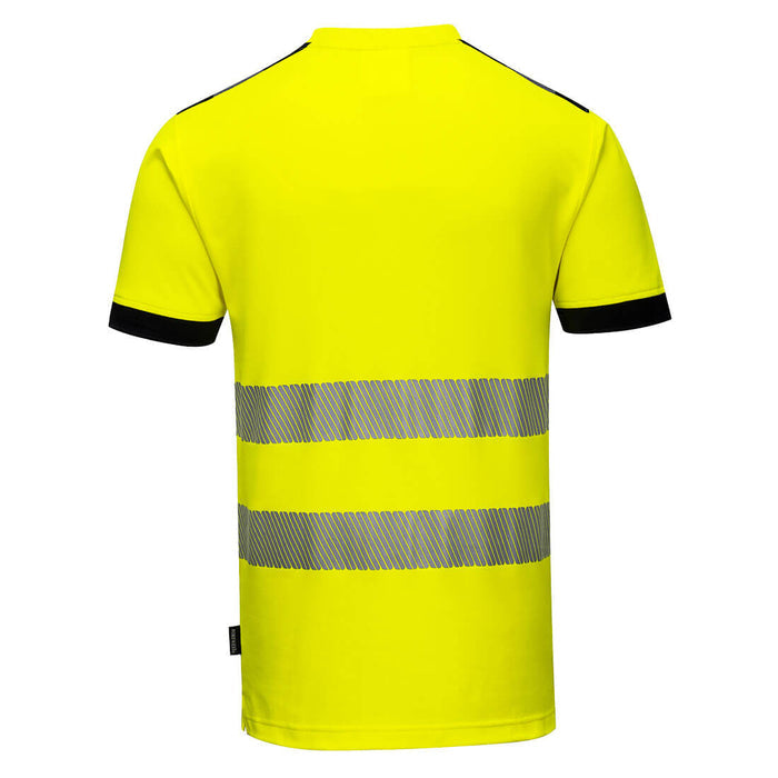 Portwest PW3 Hi-Vis Cotton Comfort T-Shirt S/S - T181