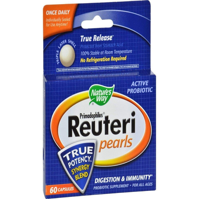 Primadophilus Reuteri Pearls - Nature's Way - 60 - Pearl - The Oasis of Health