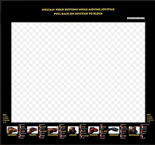 Primal Rage Bezel - Escape Pod Online