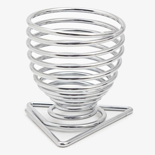 Progressive Spiral Egg Cup - Silver