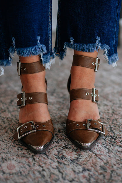 Proving My Point Heels - Chocolate