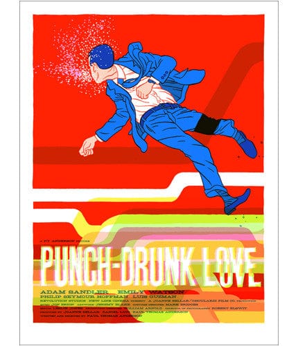 Punch Drunk Love Jordan Crane poster
