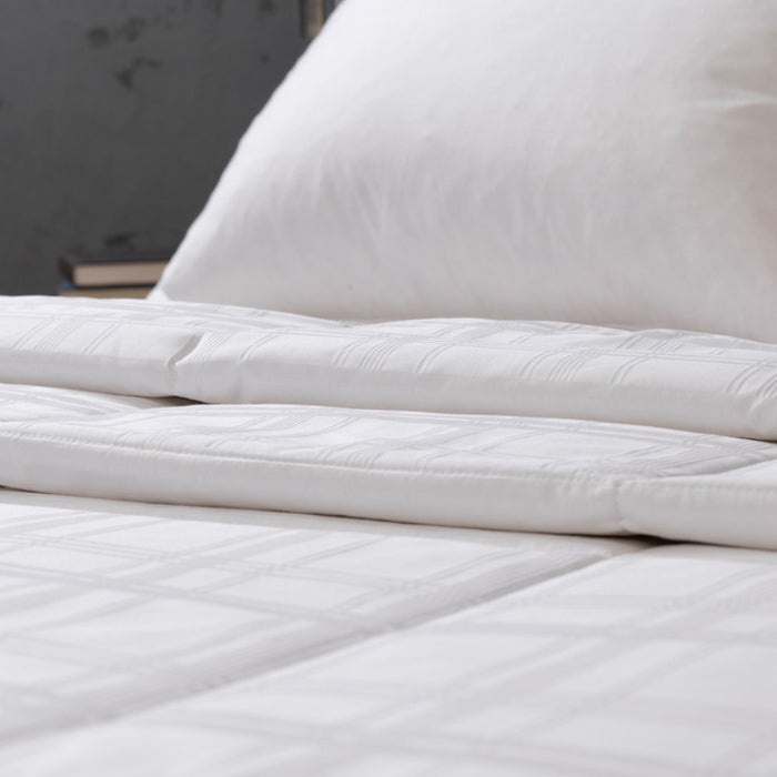 QEHOME Contessa Mulberry Silk Duvet Queen