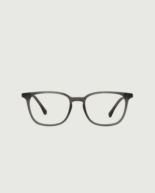 Ant::Red Eyeglasses square Black acetate front