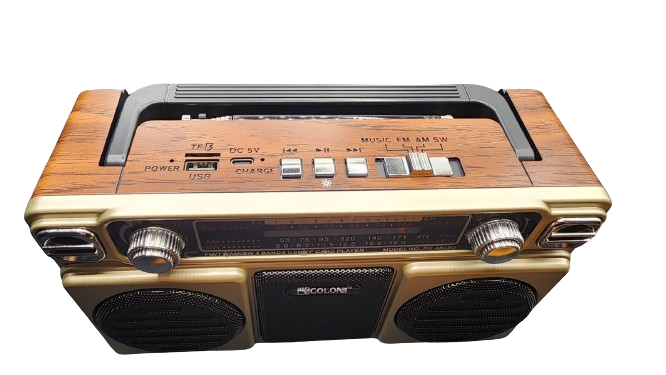 Retro Radio With Bluetooth Speaker