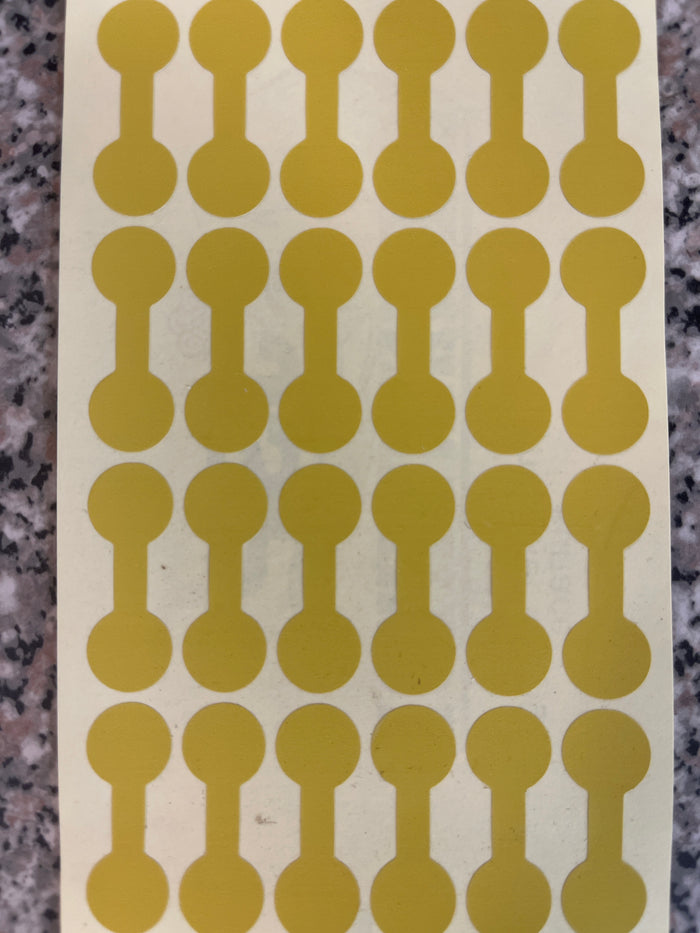 Ring Tags - GOLD, Round (Pk of 1000)