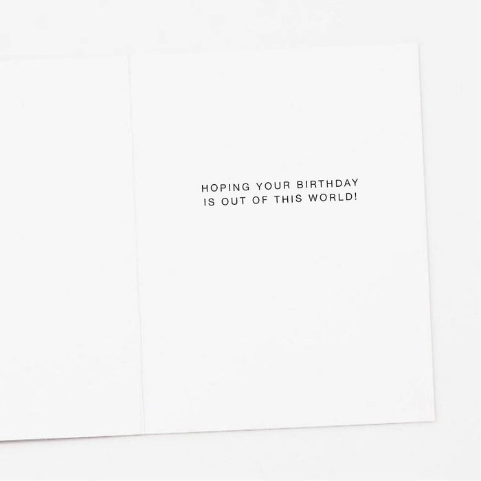 Rocket Birthday Greeting Card