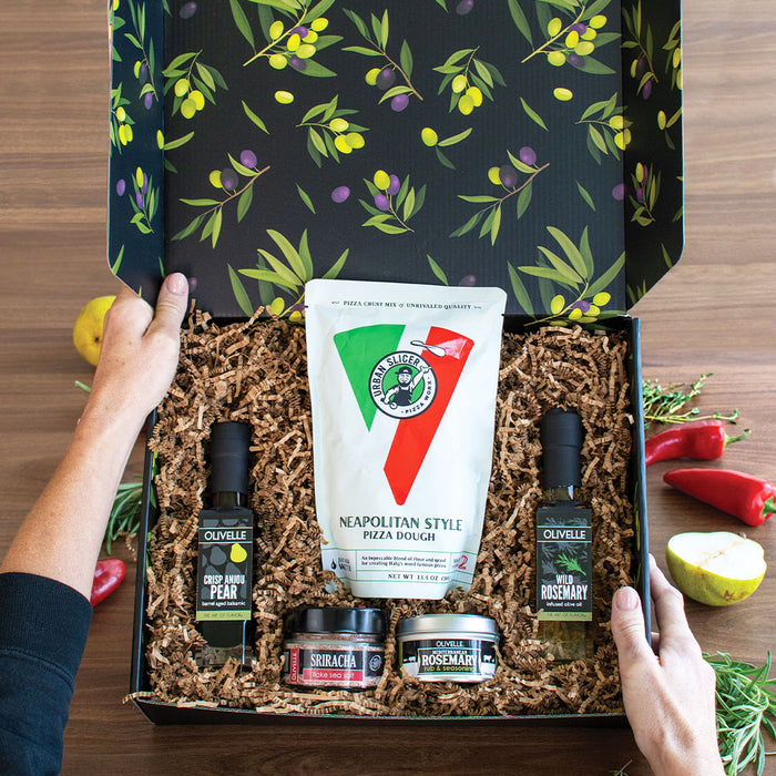 Rosemary Grilled Pizza Recipe Gift Kit
