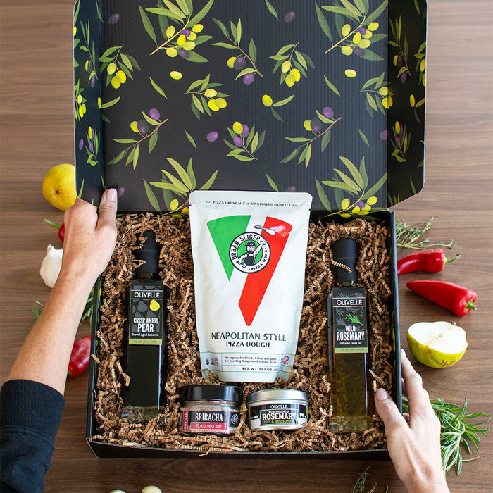 Rosemary Grilled Pizza Recipe Gift Kit
