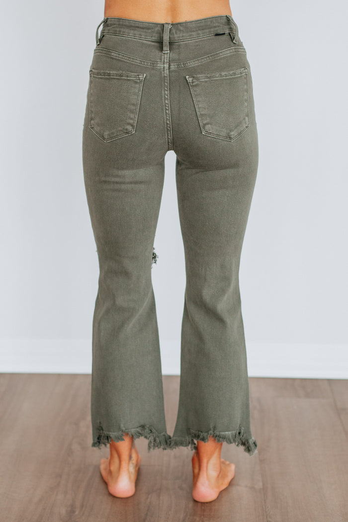 Rudy Risen Jeans - Dark Olive