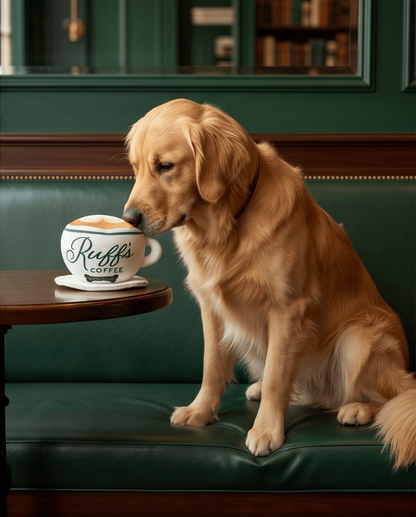 Haute Diggity Dog Haute Diggity Dog - Ruff's Coffee Cup + Saucer