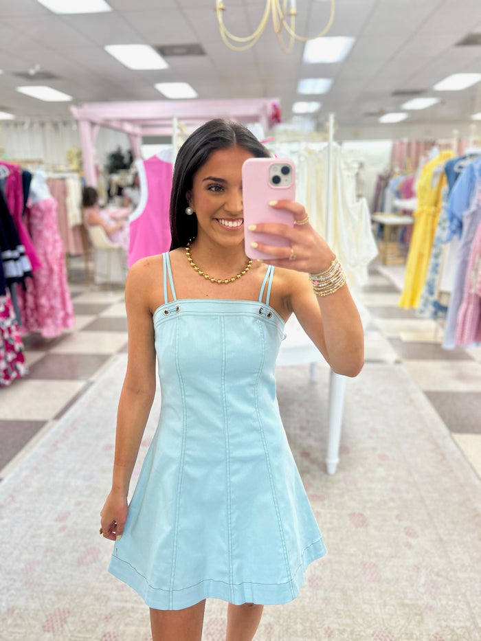 Sail Away Dress (Lt Blue)