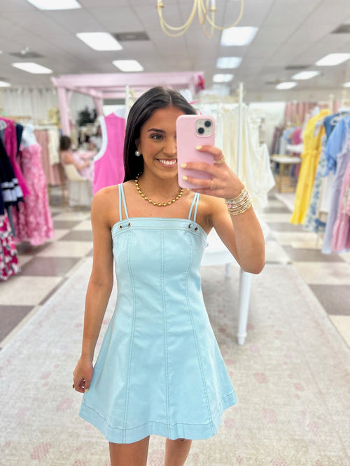 Sail Away Dress (Lt Blue)