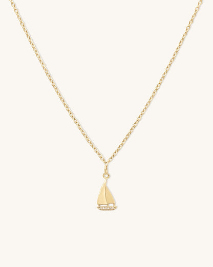 Sailboat Necklace