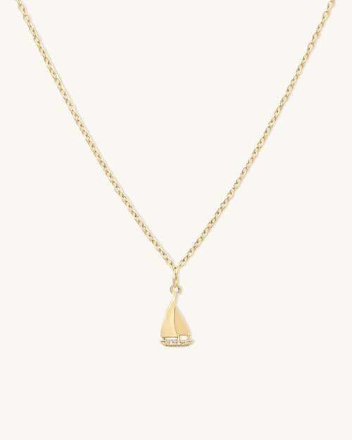 Sailboat Necklace