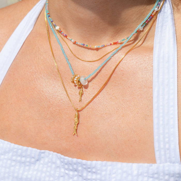 Saltwater Taffy Beaded Necklace