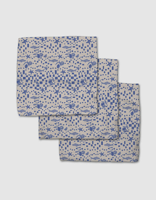 Santorini Tile Dishcloths