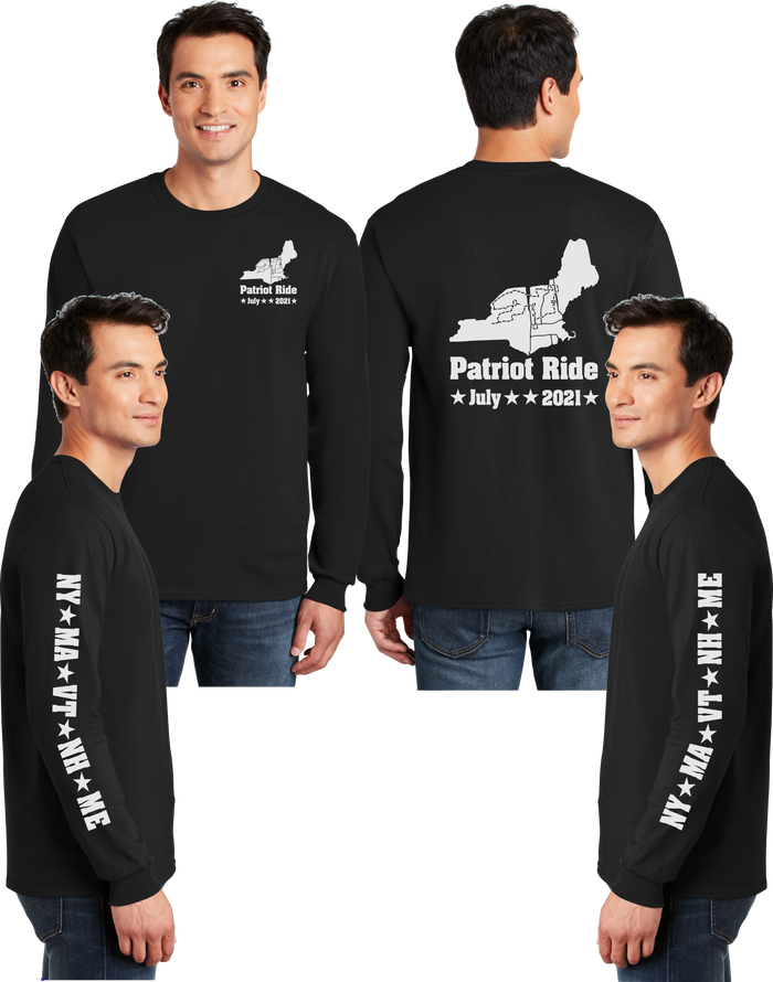 SCHOG Patriot Ride Reflective Tee - Dry Blend 50% Cotton - 50% Poly