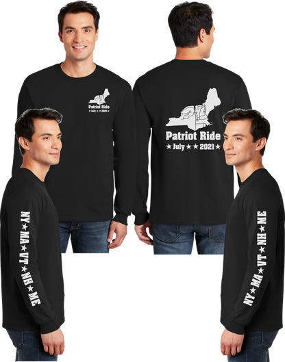 SCHOG Patriot Ride Reflective Tee - Dry Blend 50% Cotton - 50% Poly