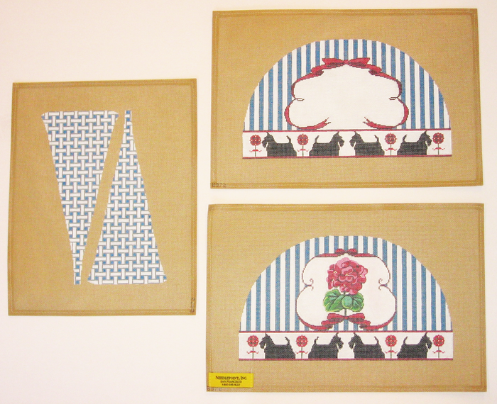 Needlepoint Scottie Tea Cozy Canvas