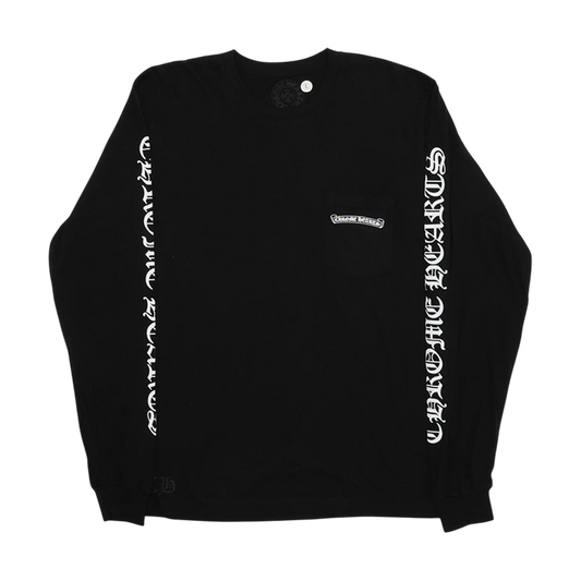 Scroll Logo LS Pocket T-shirt