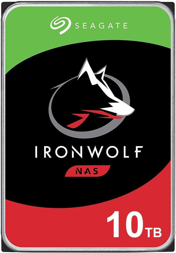 Seagate ST10000VN0008 IronWolf Internal Hard Drive 10TBin 3.5in