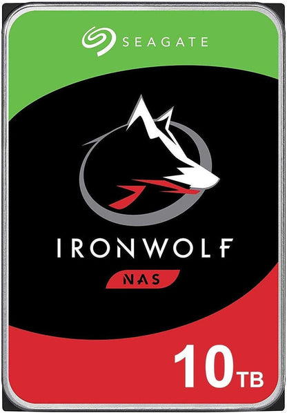 Seagate ST10000VN0008 IronWolf Internal Hard Drive 10TBin 3.5in