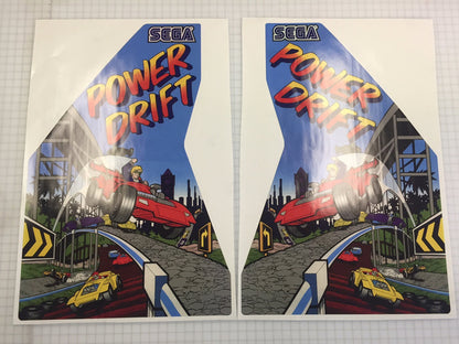 Sega Power Drift Side Art Set - Escape Pod Online