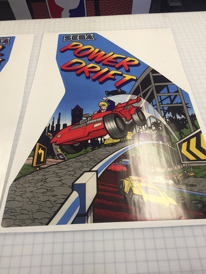 Sega Power Drift Side Art Set - Escape Pod Online