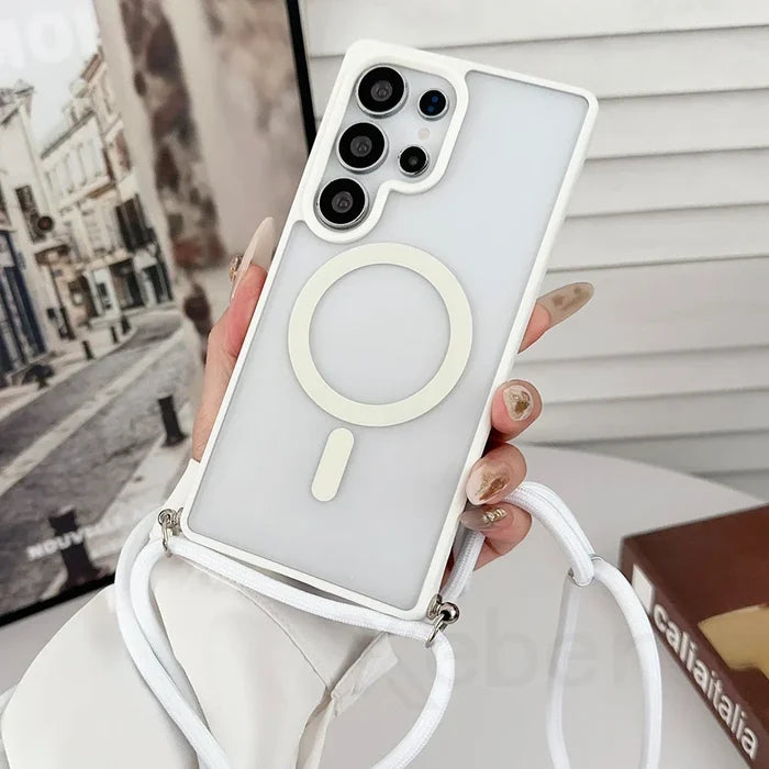 White / Case & Strap / Galaxy S22 5G
