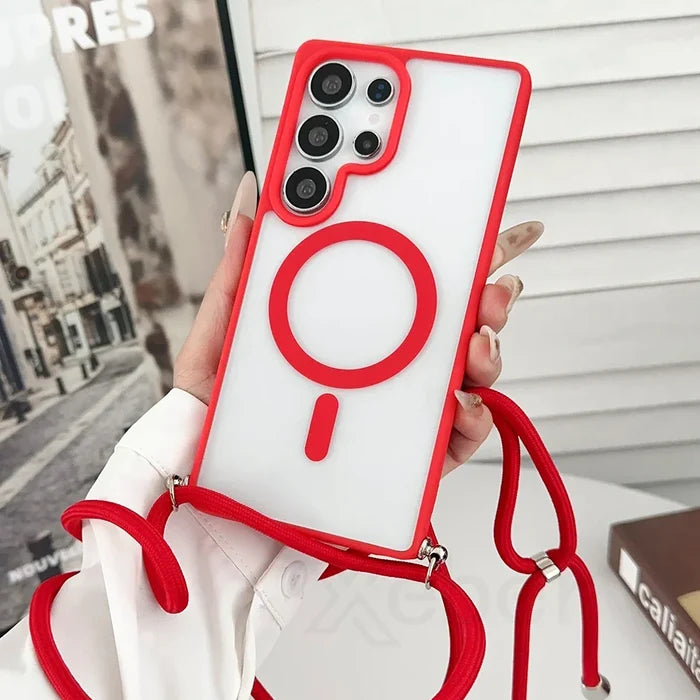 Red / Case & Strap / Galaxy S22 5G