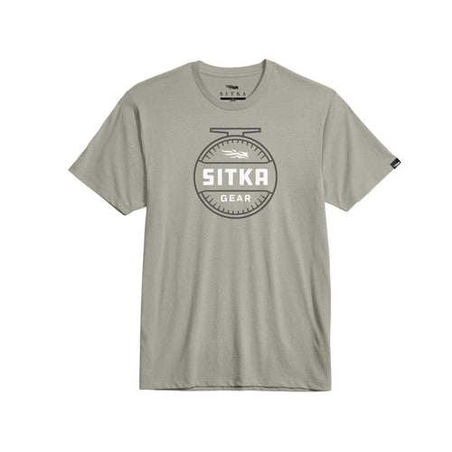 Sitka Reel Tee-Men's Clothing-Pebble Grey-S-Kevin's Fine Outdoor Gear & Apparel