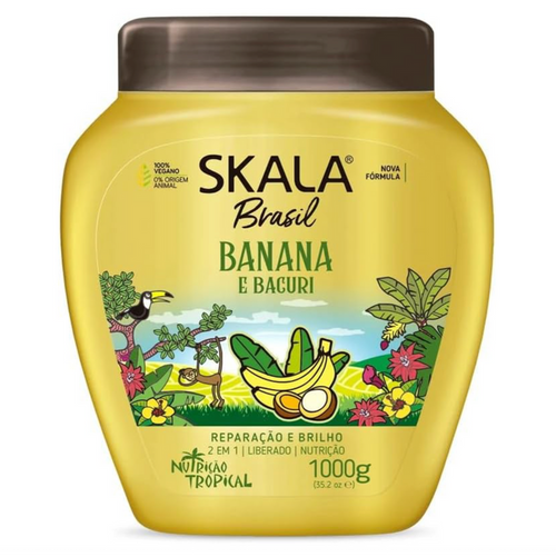 Skala Banana E Bacuri Hair Treatment Cream 1Kg