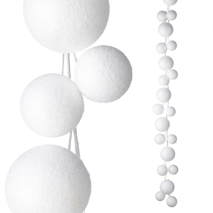 Snowball Ball Garland