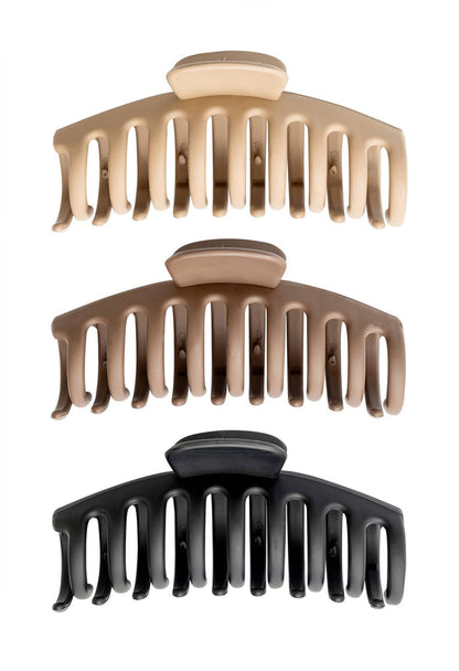 So Eco Essential Claw Clips  - 3 Pack