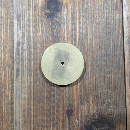 Solid Brass Wagon Wheel Rosette - 2 11/16" - Old West Iron