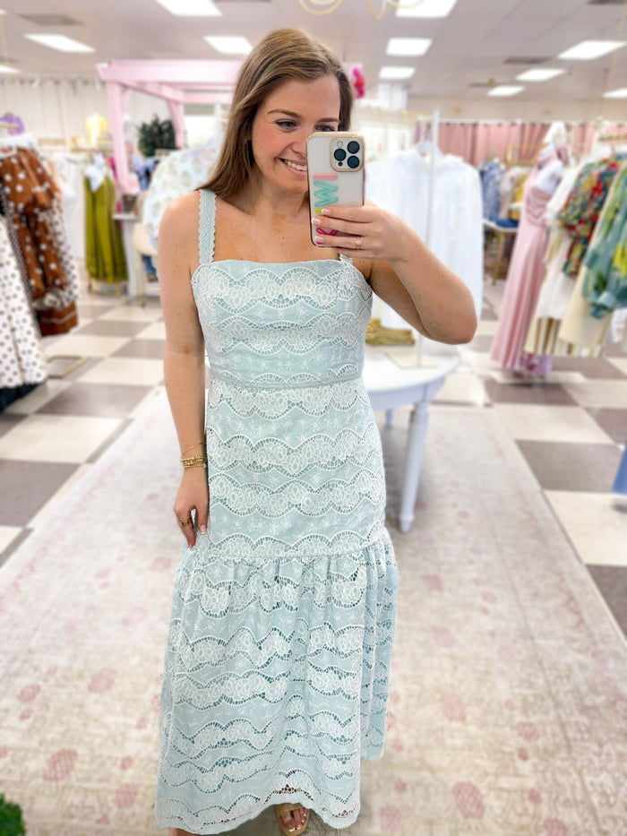 Something Blue Maxi Dress (Blue)