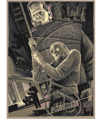 Son of Frankenstein Variant Rich Kelly poster