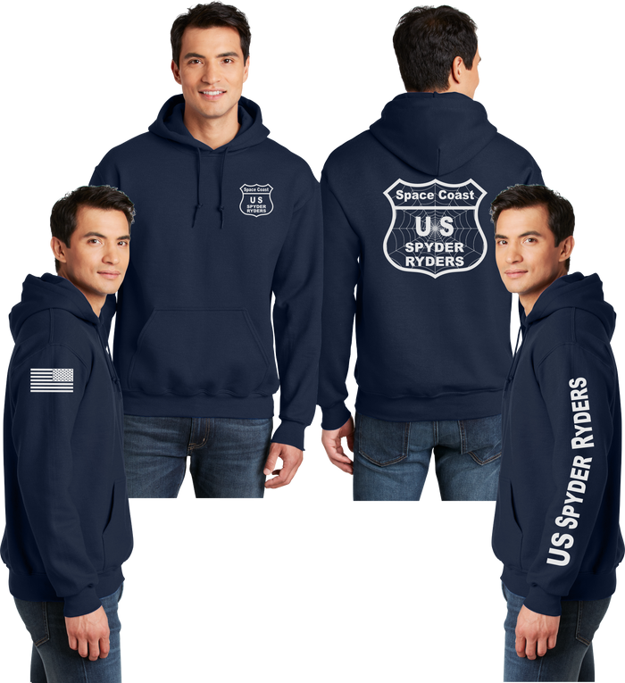 Space Coast - US Spyder Ryders  Pullover Hoodie