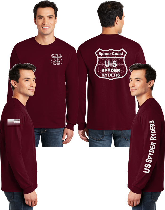 Space Coast - US Spyder Ryders Reflective Long Sleeve - Dry Blend